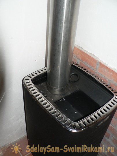 Как сделать дымоход для бани из канализационных труб