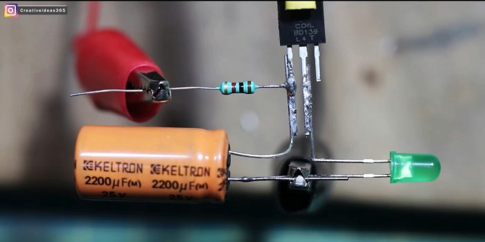 Как всего на одном транзисторе сделать мощный LED стробоскоп