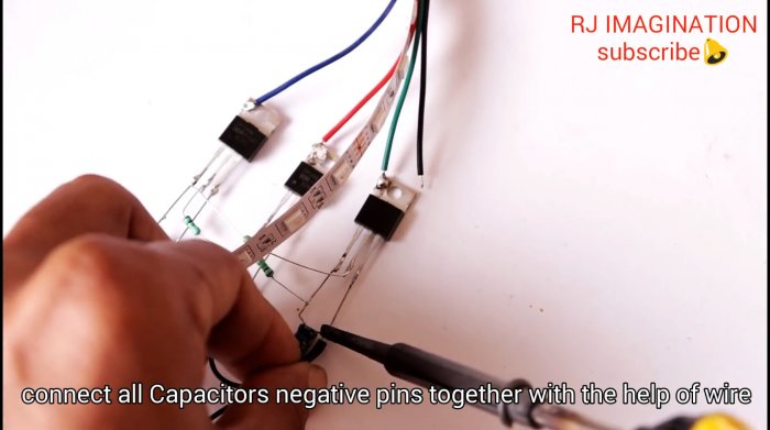 Как без микросхем на трех транзисторах собрать контроллер переключения RGB ленты