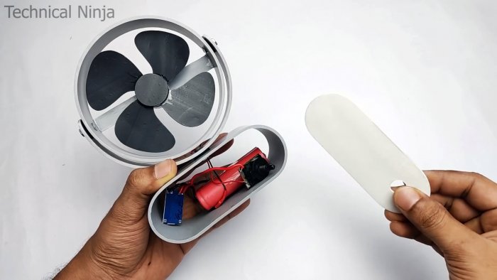1619171763_kak-sdelat-akkumuljatornyj-nastolnyj-ventiljator-0-07-06-100 Как сделать аккумуляторный настольный вентилятор из ПВХ трубы