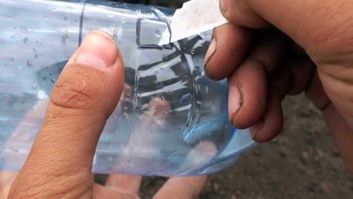 Система капельного полива на 30 дней из пластиковой бутылки