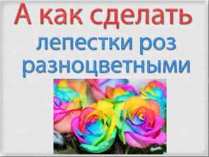 Как сделать разноцветную розу - разноцветные розы букет с разноцветными листьями фото