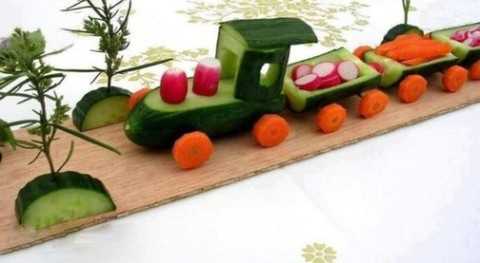 Как сделать осенние оригинальные поделки из овощей и фруктов своими руками на выставку в школу в садик для детей фото и видео