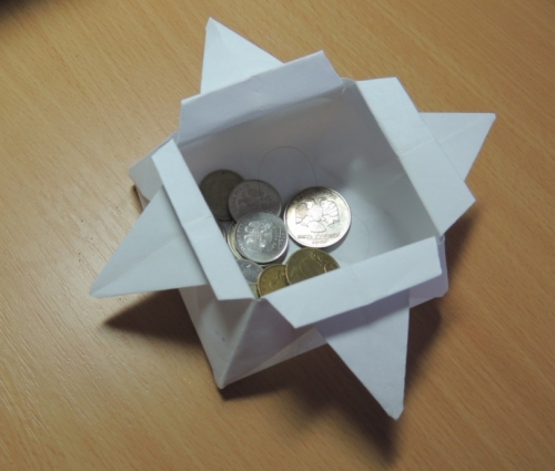 Как сделать шкатулку из бумаги оригами своими руками