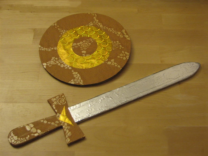 Как сделать меч из бумаги шарика дерева картона - деревянный световой алмазный лазерный бумажный меч