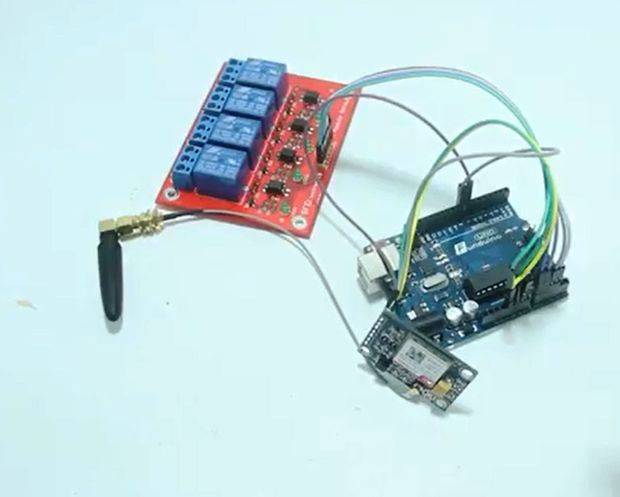 SMS-контроллер на базе SIM800L