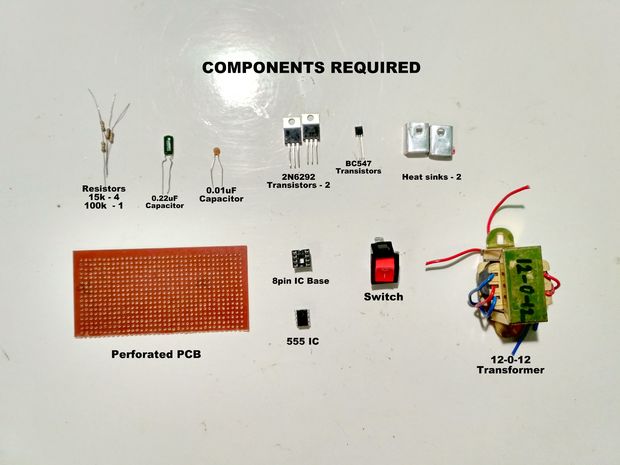 Простой инвертор 12В – 220В 50Гц