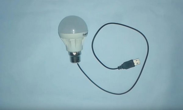 USB лампочка своими руками