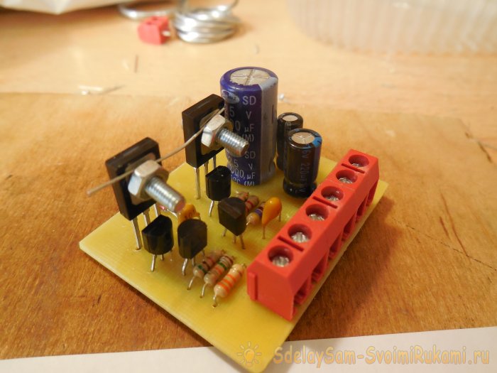 Усилитель звука на транзисторах