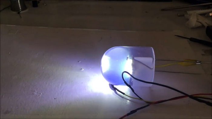 Как сделать огромный светодиод LED