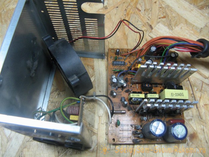 Переделываю компьютерный блок питания в зарядное устройство