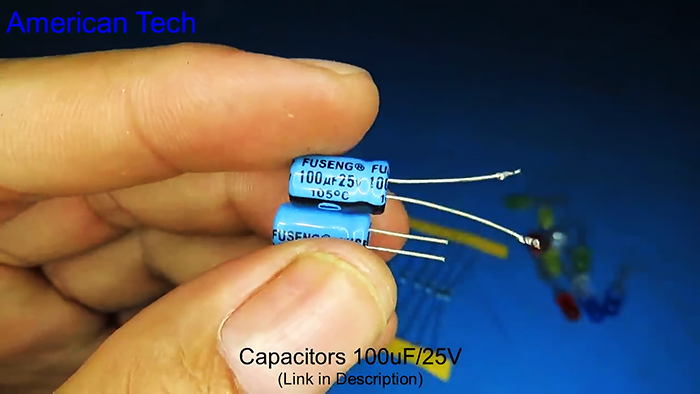Индикатор уровня без транзисторов без микросхем и без платы