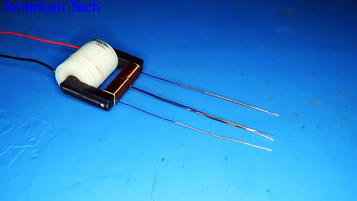 Как на одном транзисторе собрать простой преобразователь высокого напряжения 40 кВ