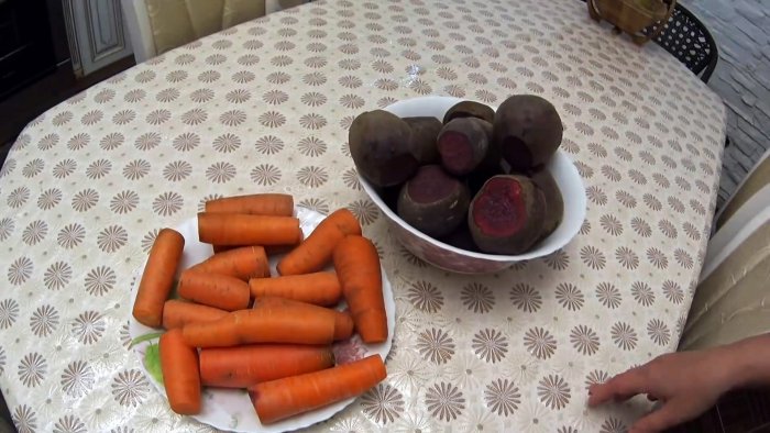 Проверенный годами надежный способ хранения моркови и свеклы