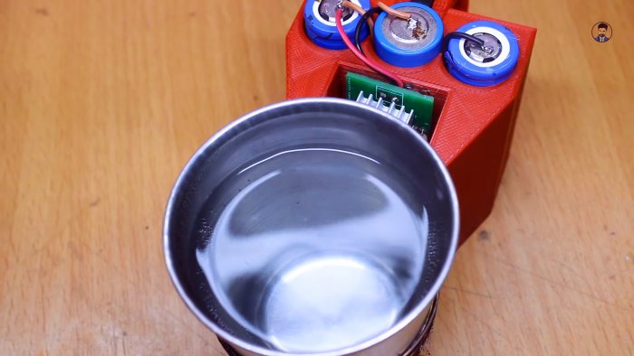 Как сделать индукционный аккумуляторный чайник быстрого нагрева