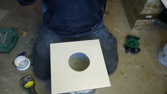 Как вырезать большое и ровное отверстие в керамической плитке болгаркой