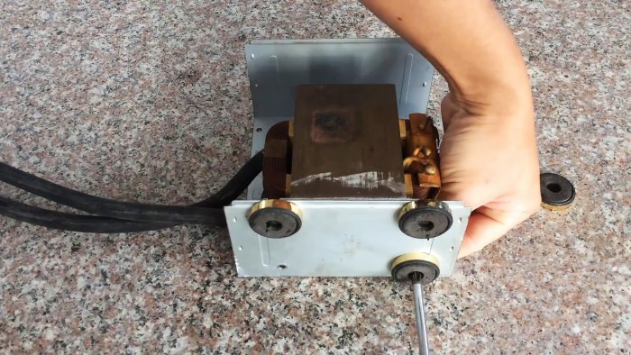 Как сделать аппарат для пайки и нагрева из трансформатора микроволновки