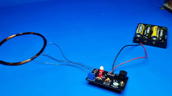 Как сделать простой металлоискатель на 2 транзисторах
