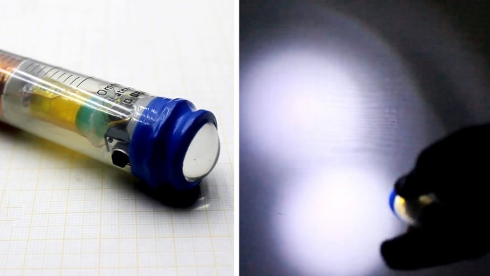 Как сделать вечный фонарик без батареек Вариант с высокой яркостью и длительностью свечения