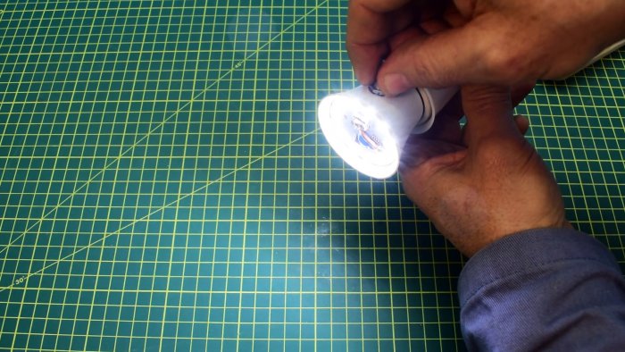 Как добавить регулировку яркости в светодиодную лампу
