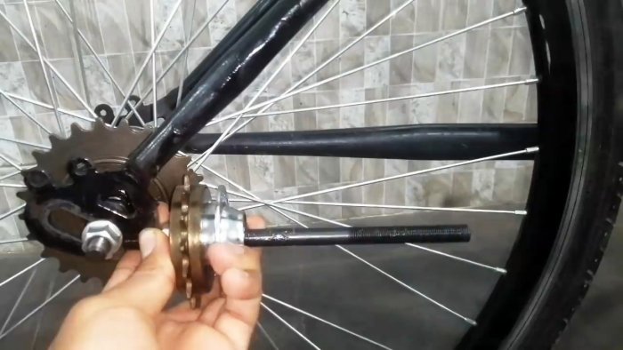 Как переделать велосипед с цепного привода на карданный