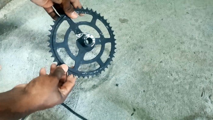 Как сделать бур из велосипедной звездочки Ручной или механизированный