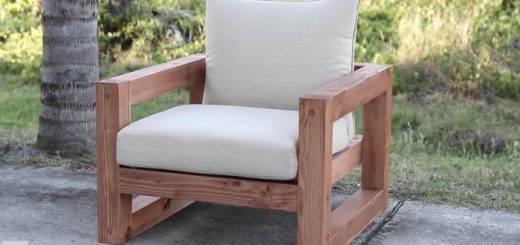 Как изготовить современное дачное кресло своими руками