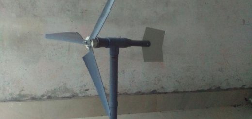 Как сделать небольшой ветрогенератор