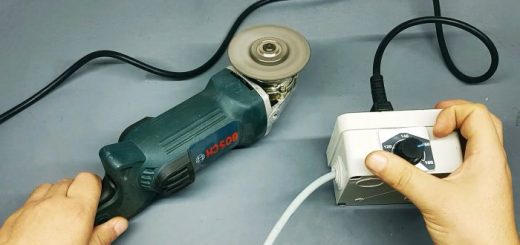 Как сделать регулятор оборотов электроинструмента без знания электроники