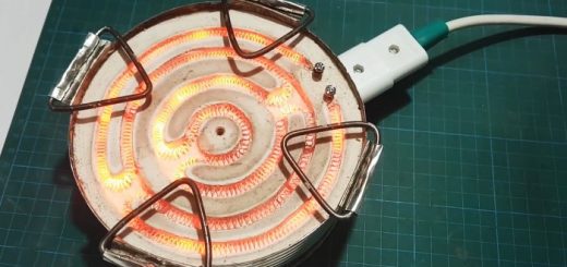 Как сделать компактную электроплиту на 1 кВт