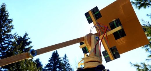 Автоматическая система слежения за солнцем без электроники
