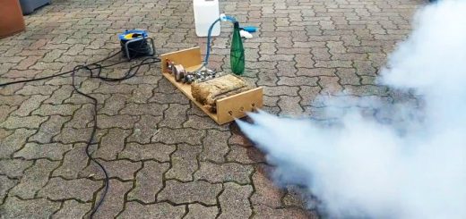Как сделать мощную дым-машину