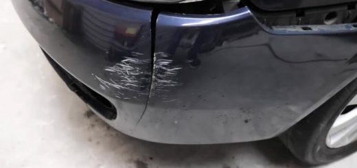 Как отремонтировать трещину на бампере авто